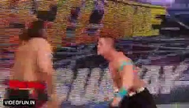 John Cena Vs Rusev WWE Raw 2015