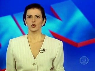 Estreia de William Bonner e Lillian Witte Fibe (1996)