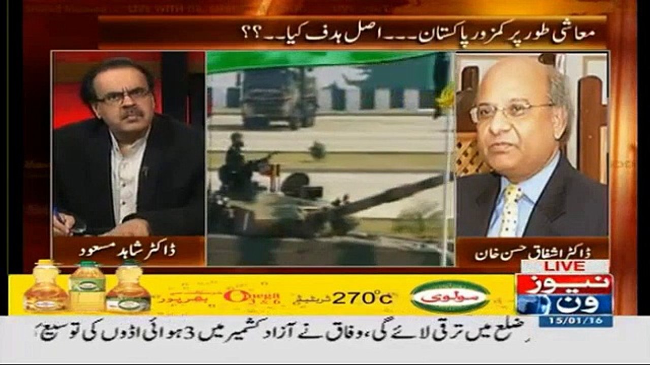 Live With Dr. Shahid Masood (CPEC, Dr. Asim Case & Other Issues) – 15th January 2016