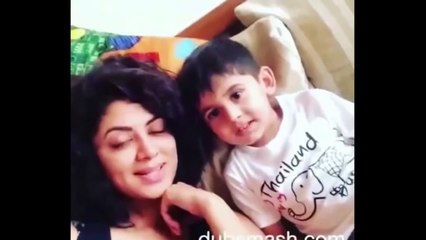 Cutest Dubsmash Ever by Kavita Kaushik & Cute Kid
