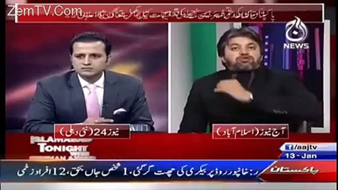 pakistani anker with indian anker