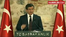 Başbakan Davutoğlu: 