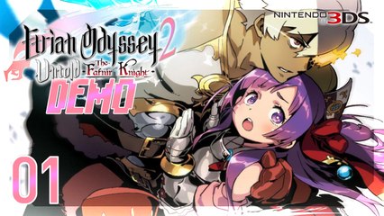 Etrian Odyssey 2 Untold The Fafnir Knight 【3DS】 #1 「DEMO」