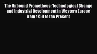 Read The Unbound Prometheus: Technological Change and Industrial Development in Western Europe