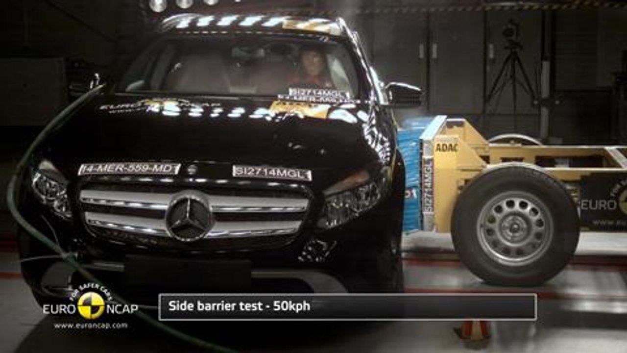 Euro NCAP Crash Test Mercedes Benz GLA-Class 2014