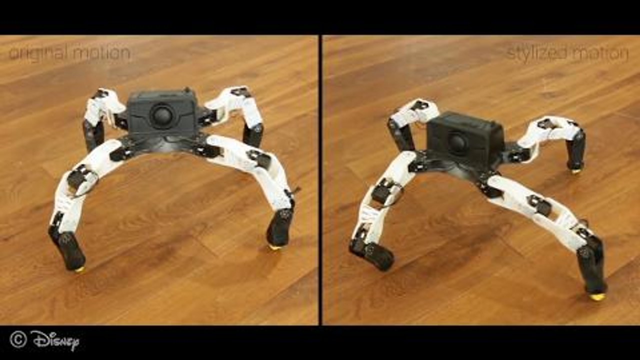 Disney crea un programa para diseñar y fabricar robots