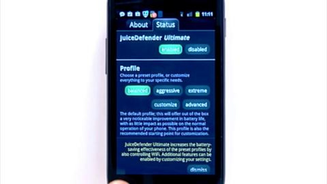 JuiceDefender - Battery Saver for Android