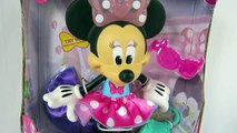 DISNEY TALKING MINNIE MOUSE GLITZ N GLAM LIGHT UP BOW