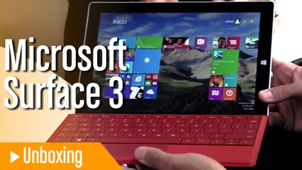 Unboxing Microsoft Surface 3