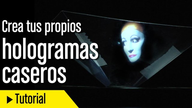 Crea tus propios hologramas caseros
