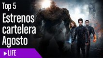 Estrenos de Cine mas esperados de Agosto