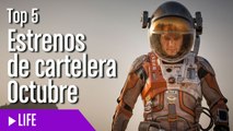 Top 5 Estrenos de cartelera octubre