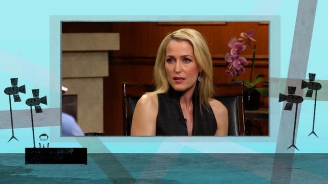 Gillian Anderson on 'The X-Files' Reboot, All-White Oscar Noms, and (Not) Kissing Jamie Dornan: Sneak Peek