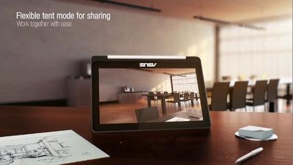 ASUS Transformer Book Flip TP200, el portátil convertible
