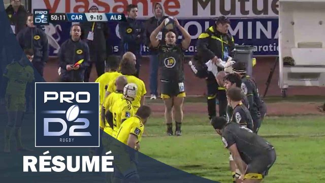 PRO D2 - Résumé Carcassonne-Albi 12-13 - J15 - Saison 2015/2016