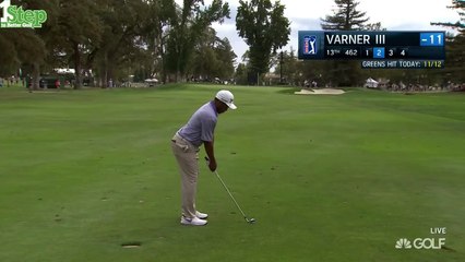 Harold Varners Nice Short, Crisp, Quick, Tight, Compact Golf Swing 2015