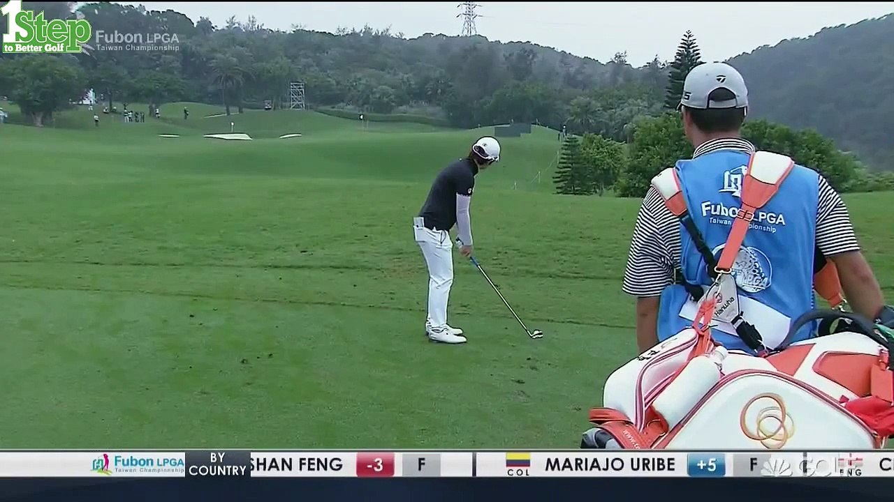 Eun-Hee Jis Beautiful 1 Step Golf Swing 2015 Fubon LPGA Tournament