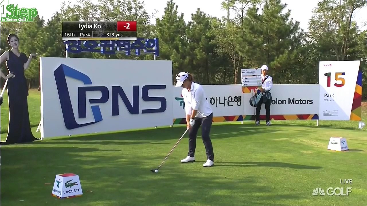 Lydia Kos Best Golf Shots from 2015 Hana Bank LPGA Tournament
