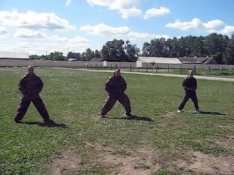 Спецназ ВВ МВД. 1 комплекс спец. упражнений..avi