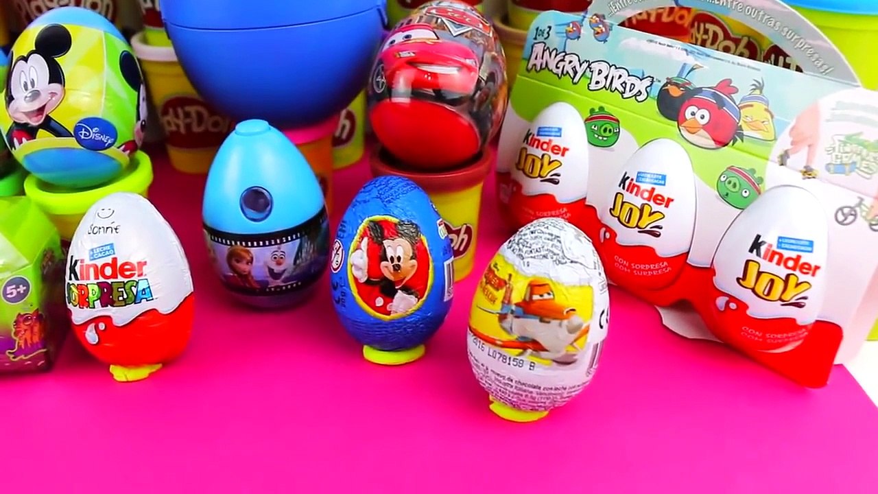 Mickey Mouse Clubhouse Disney Collection, Play Doh and Surprise Eggs