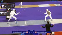 CIP 2016 - T16 - Chamley-Watson (USA) vs Massialas (USA)