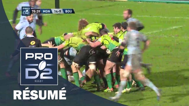 PRO D2 - Résumé Montauban-Bourgoin: 14-9 - J15 - Saison 2015/2016
