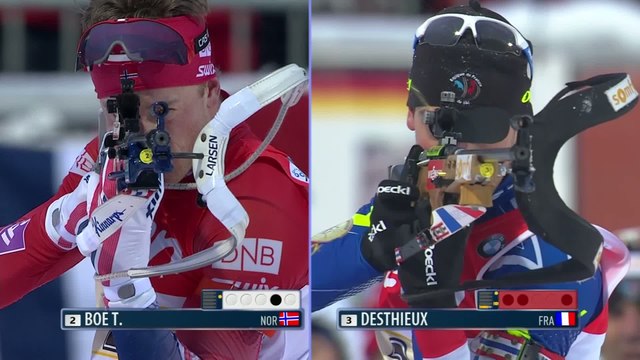 Biathlon - CM (H) - Ruhpolding : Fourcade et les Bleus au pied du podium