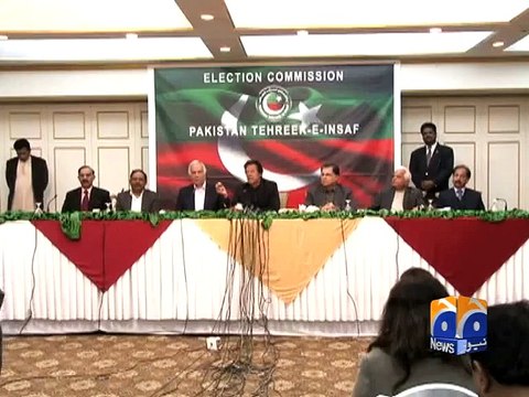 PTI chief Imran Khan announces intra-party polls before April
