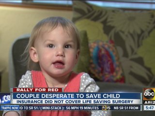 Family raises money for toddler in need of open heart surgery