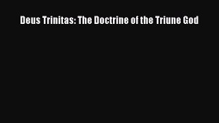 [PDF Download] Deus Trinitas: The Doctrine of the Triune God [Download] Full Ebook
