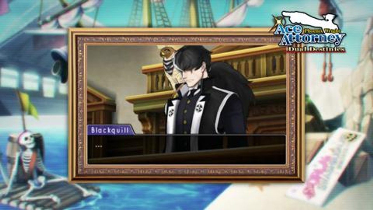 Phoenix Wright- Ace Attorney - Dual Destinies - Turnabout Reclaimed DLC trailer