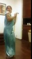 Sexy Girl Dancing In Nightdress -