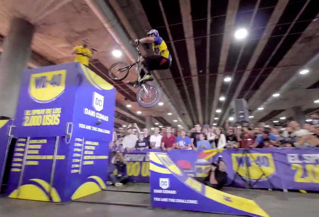 Récord del Mundo de Dani Comas en UNIBIKE 2014