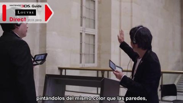 Presentación Nintendo 3DS Guide- Louvre Direct 27-11-2013