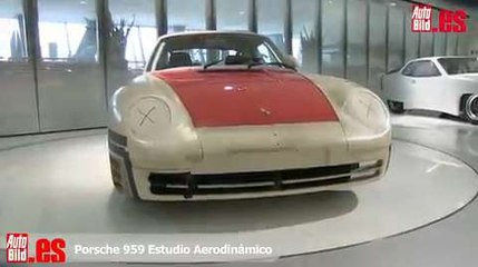 Porsche 959 Estudio Aerodinámico