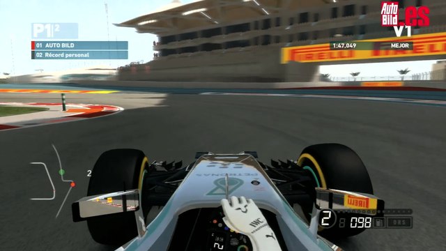 Vuelta rápida Dhabi F1 2014