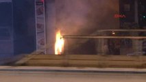 Başbakanlık Ofisi Karşısında Korkutan Yangın