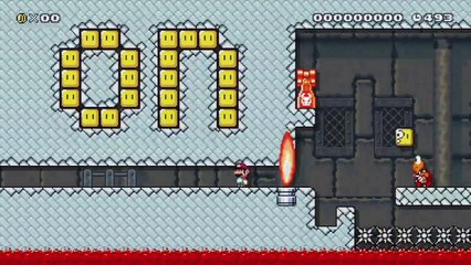Super Mario Maker - Viewer Levels - Name: "Only a Dream... (REDESIGNED)" - ID: EF47-0000-018D-8166