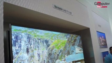 Televisión flexible de Samsung