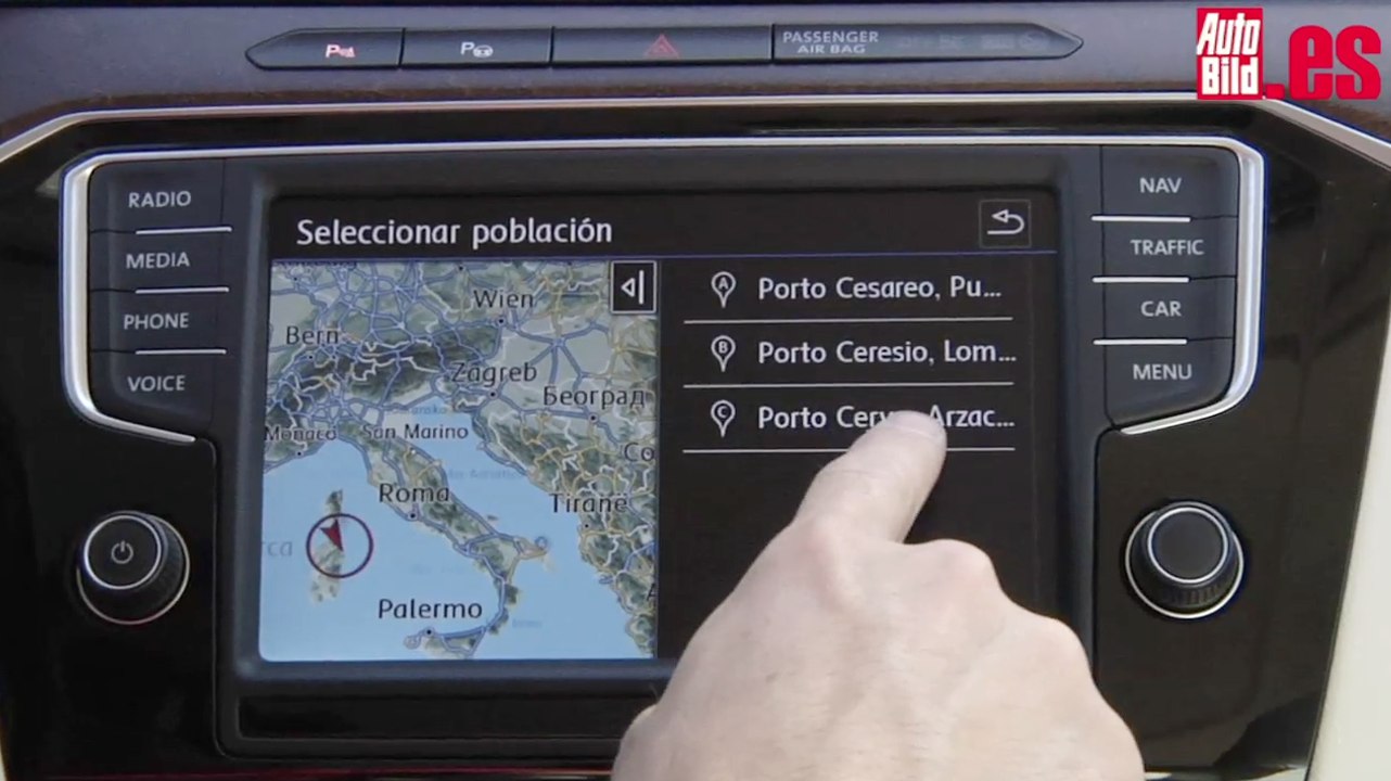 Navegador Discover Pro, nuevo Volkswagen Passat