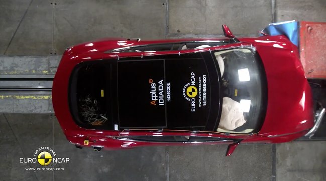 Crash Test Tesla Model S Euro NCAP