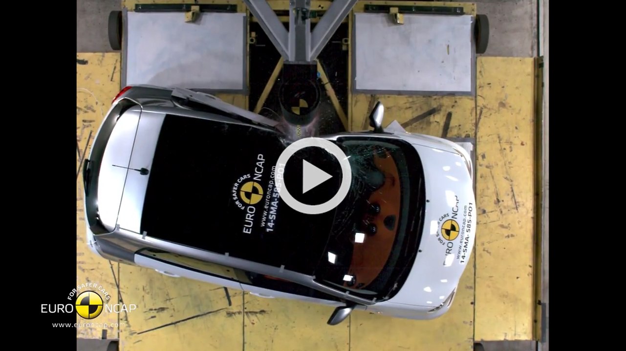 Crash Test Smart forfour 2014
