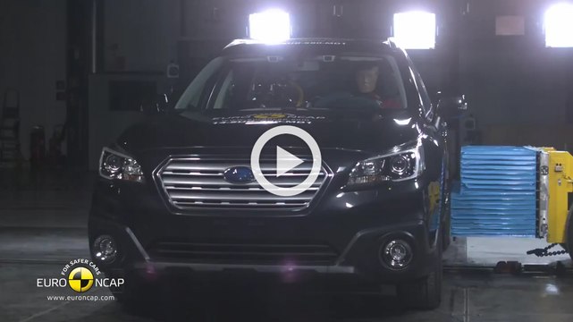 Crash Test Subaru Outback 2014