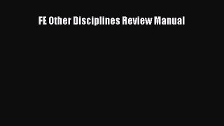 [PDF Download] FE Other Disciplines Review Manual [Download] Online