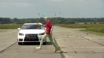 así prueba Lexus su sistema de detección de peatones