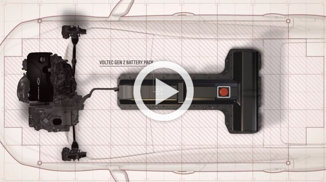 Chevrolet Volt 2015 sistema híbrido propulsión