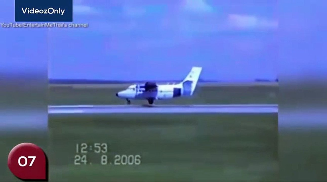 Top 10 World's Most Dangerous,Scariest Airplane Crosswind Landings  Video Arts