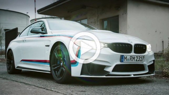 The beautiful BMW M4 BMW M Performance fully loaded