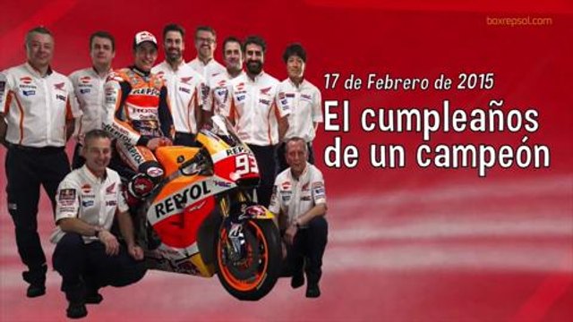 ¡Marc Márquez cumple 22 años! ¡Su equipo felicita al 93!