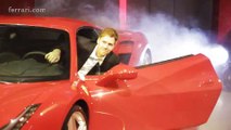 Sebastian Vettel presenta el Ferrari 488 GTB